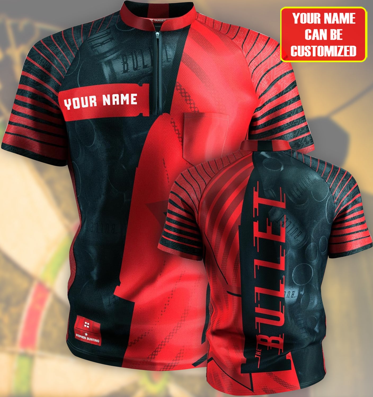 Personalized Stephen Bunting Darts All Over Printed Unisex Shirt