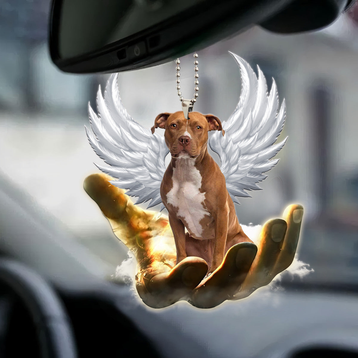 Staffordshire Angel Wings Ornament