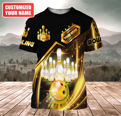 Personalized Name Bowling Q13 All Over Printed Unisex Shirt