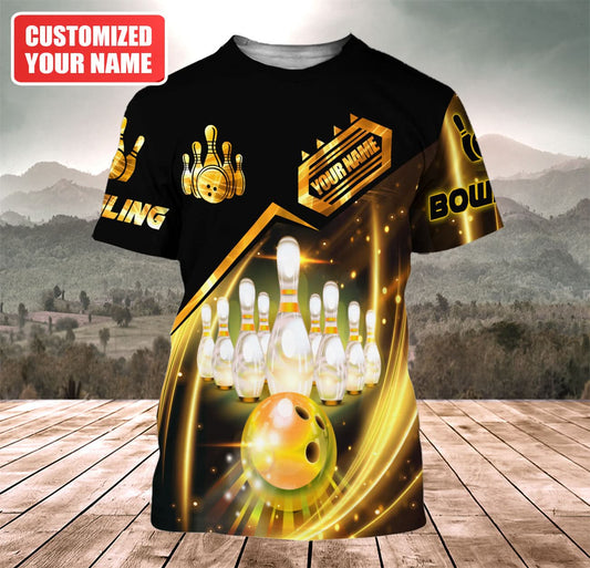 Personalized Name Bowling Q13 All Over Printed Unisex Shirt