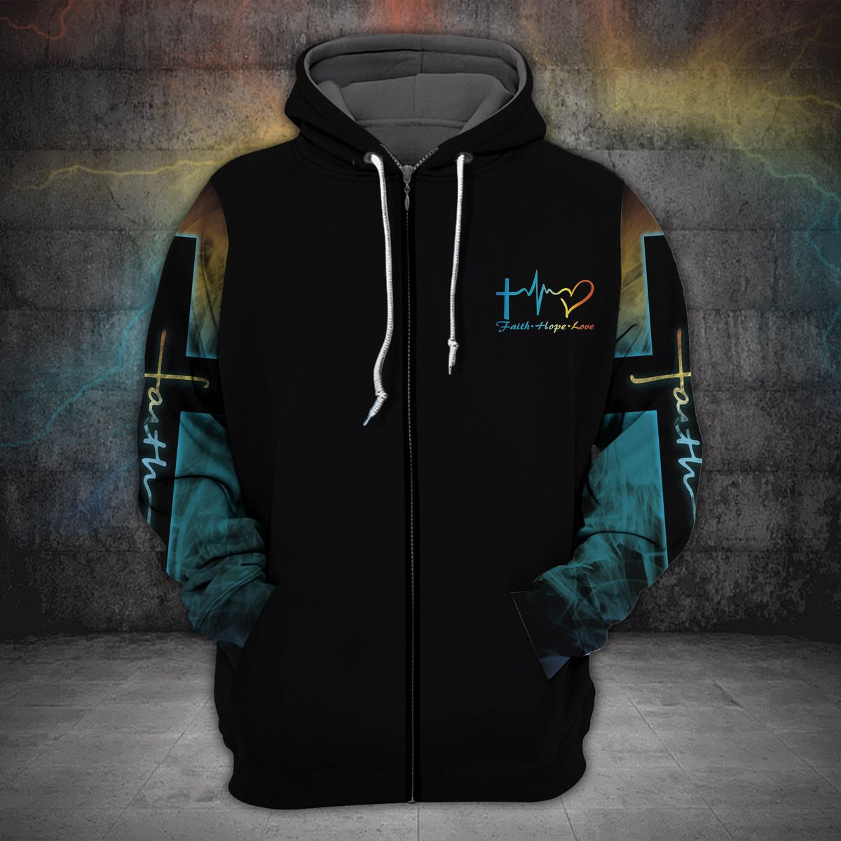 Tiger God Faith All Over Printed Unisex Shirt