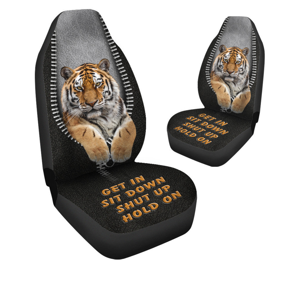 Tiger Q2 Hold On Funny Car Seat Covers