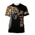 Cool Tiger All Over Printed Unisex Shirt