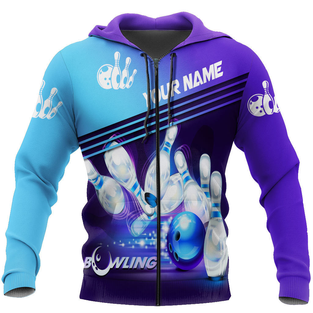 Personalized Name Bowling Q20 All Over Printed Unisex Shirt