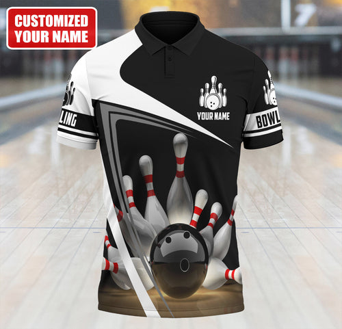 Personalized Name Bowling Q22 All Over Printed Unisex Shirt