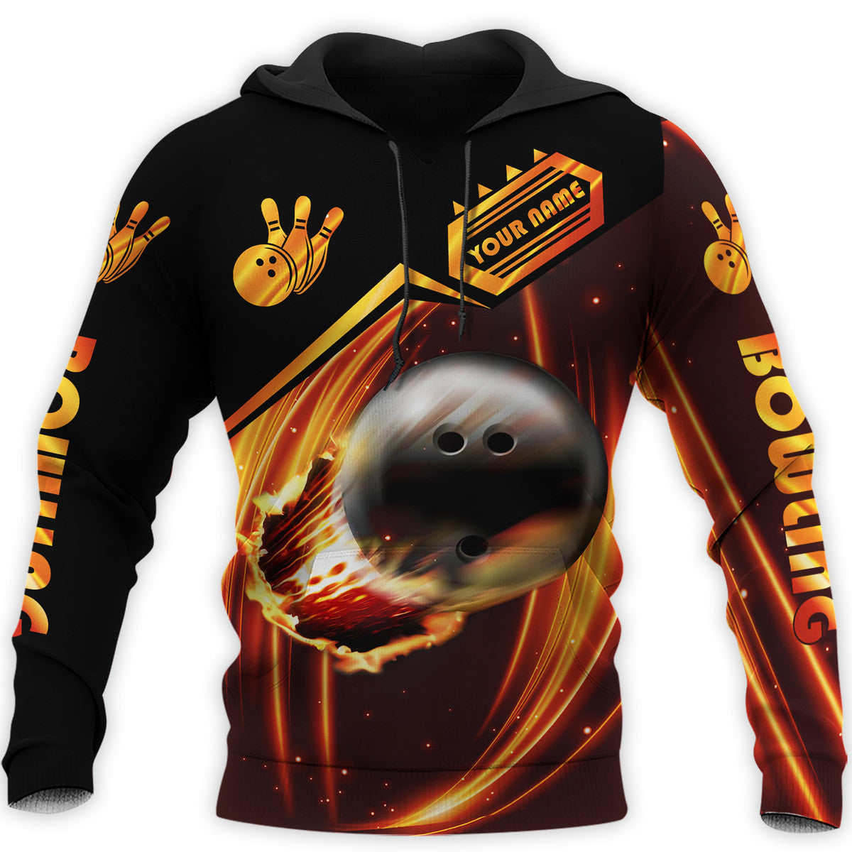 Personalized Name Bowling Q23 All Over Printed Unisex Shirt