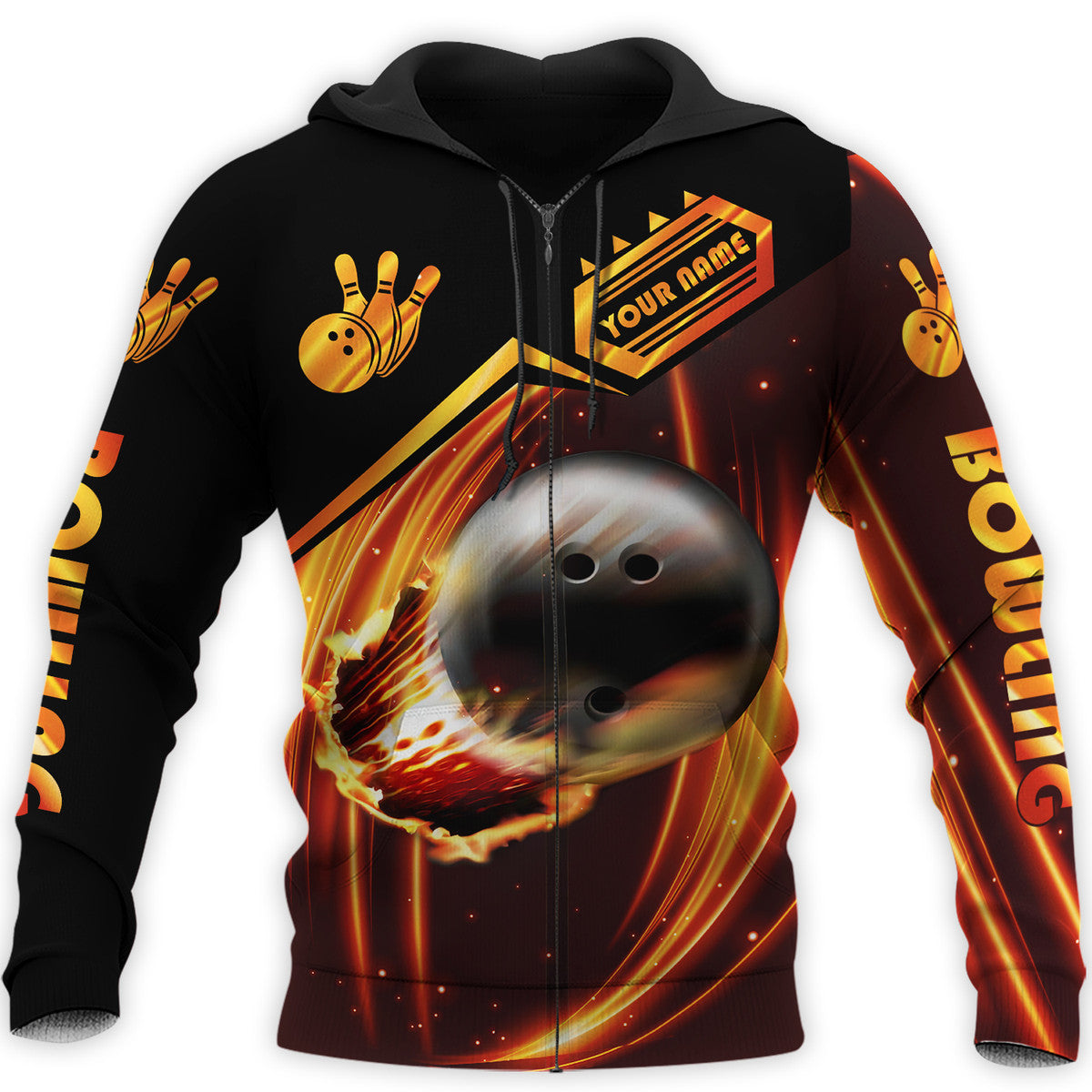 Personalized Name Bowling Q23 All Over Printed Unisex Shirt