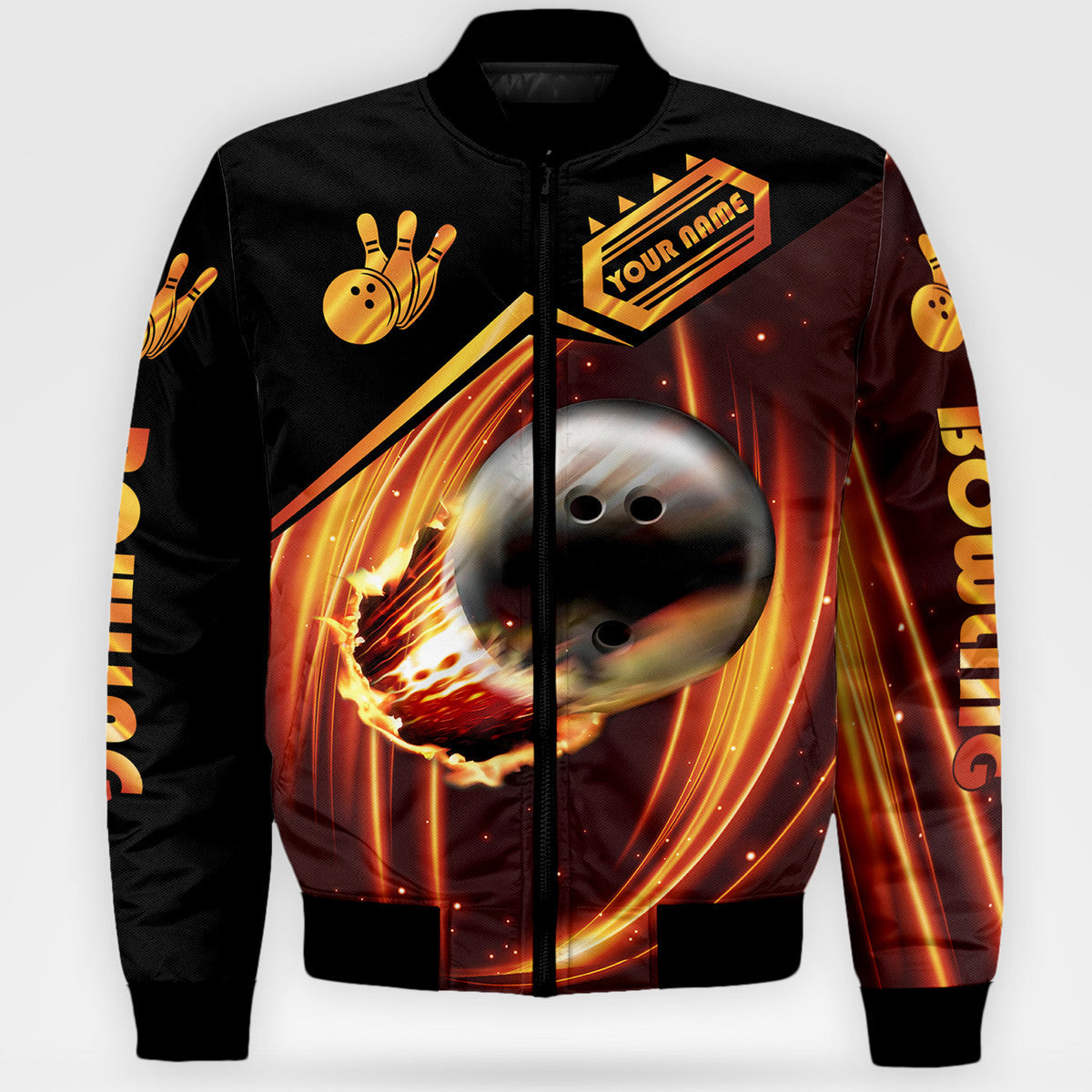 Personalized Name Bowling Q23 All Over Printed Unisex Shirt