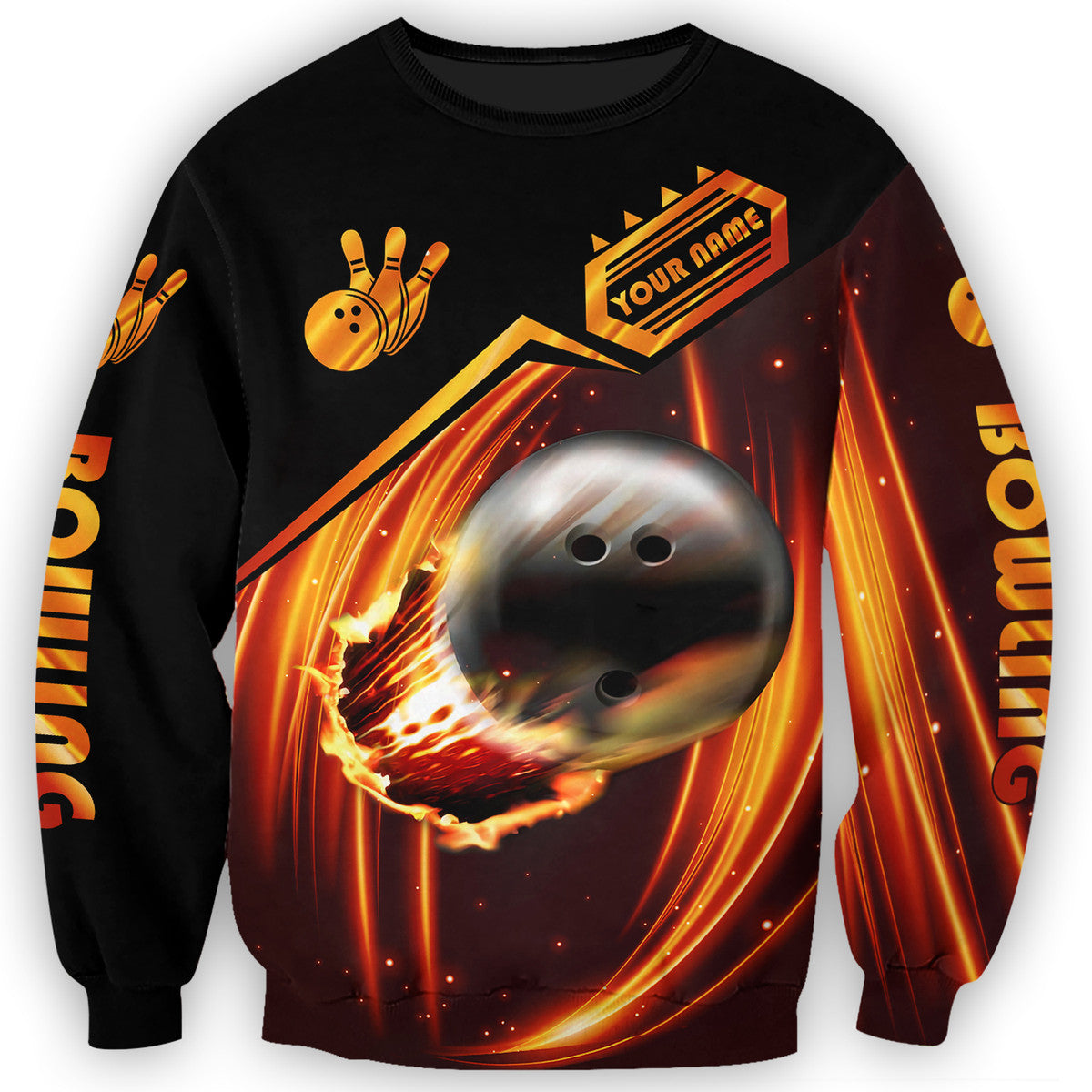 Personalized Name Bowling Q23 All Over Printed Unisex Shirt