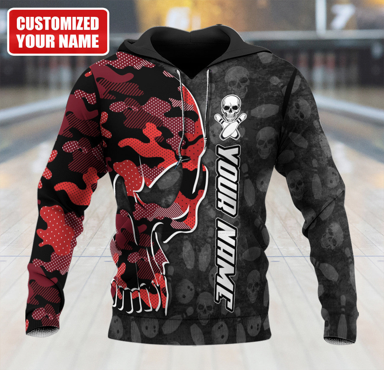 Personalized Name Bowling Q24 All Over Printed Unisex Shirt Q010608