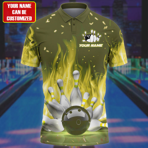 Personalized Name Bowling Q29 All Over Printed Unisex Shirt