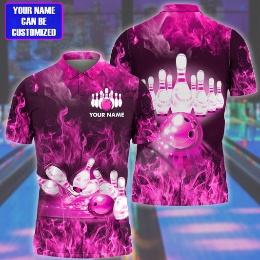 Personalized Name Bowling Q57 All Over Printed Unisex Shirt