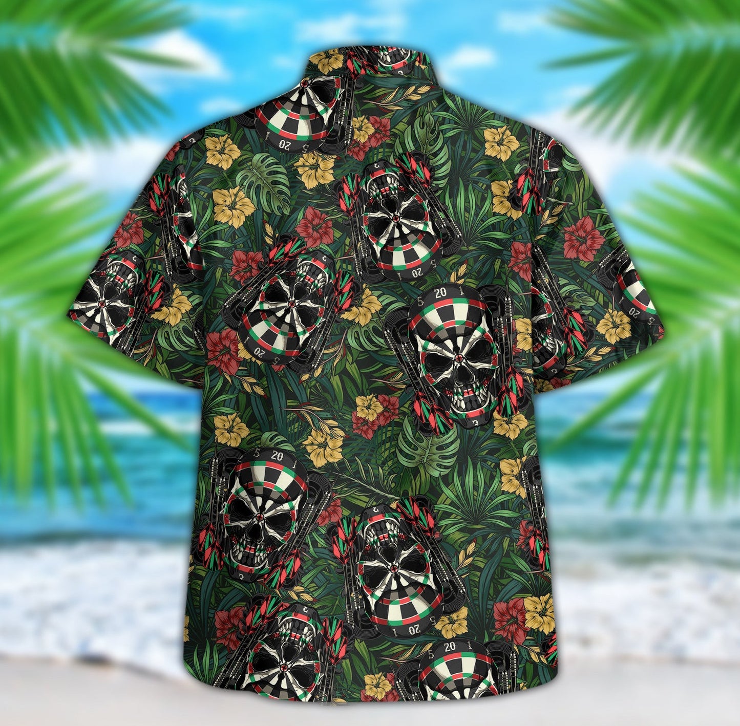 Skull Darts Hawaii Shirt Q140910