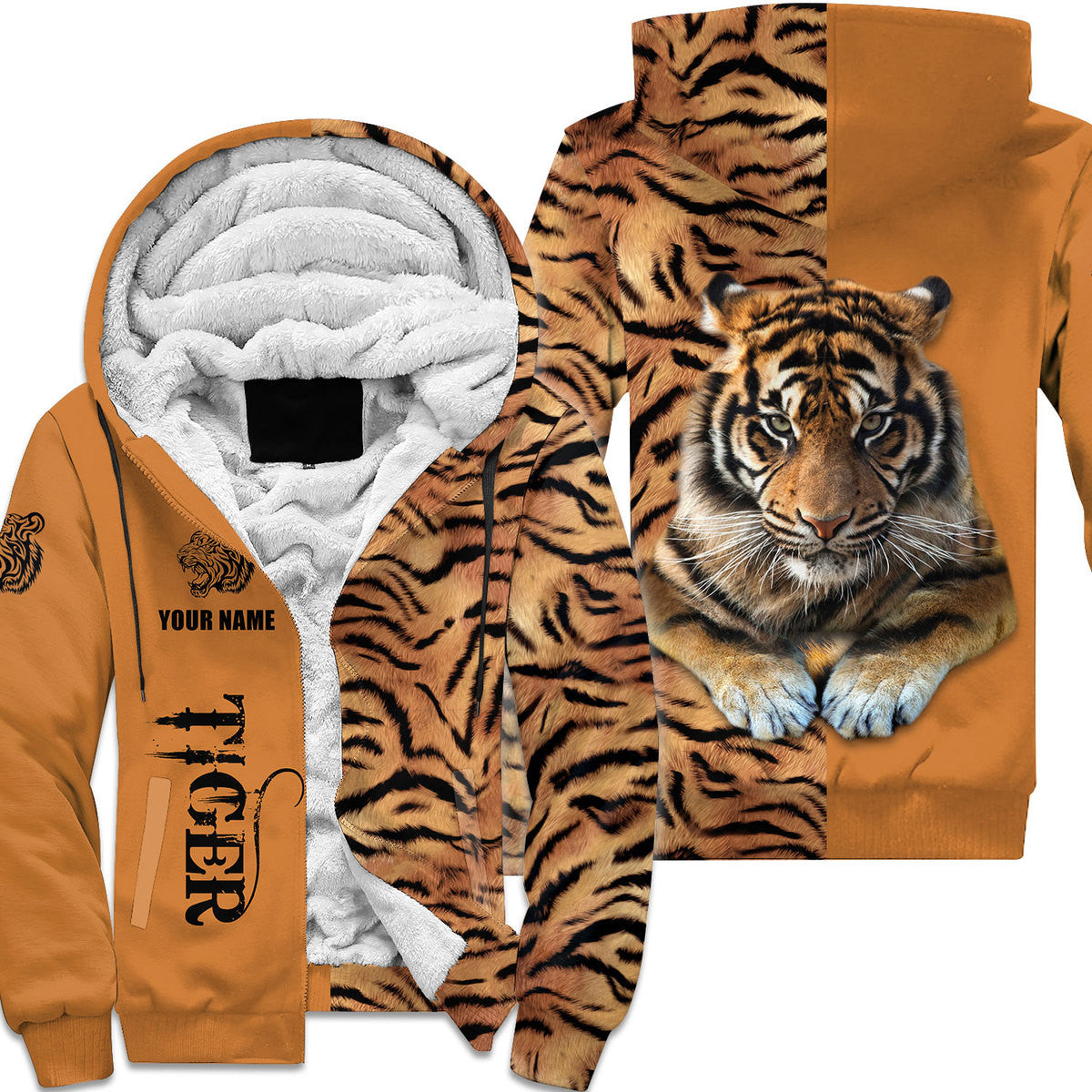 Personalized Name Tiger 4Q All Over Printed Unisex Shirt Q121208
