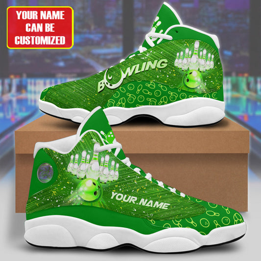 Personalized Bowling Green Version AJD13 Custom Sneaker Q060102