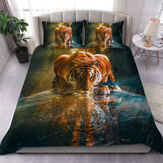 Tiger Mirror Q2 All Over Printed Bedding Set Q080806