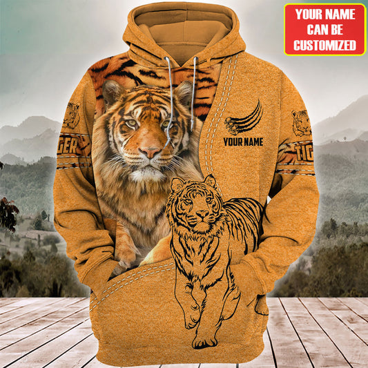 Personalized Name Tiger 11 All Over Printed Unisex Shirt Q190906