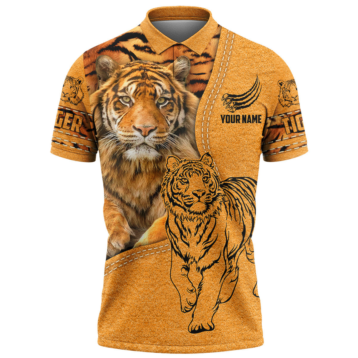 Personalized Name Tiger 11 All Over Printed Unisex Shirt Q190906