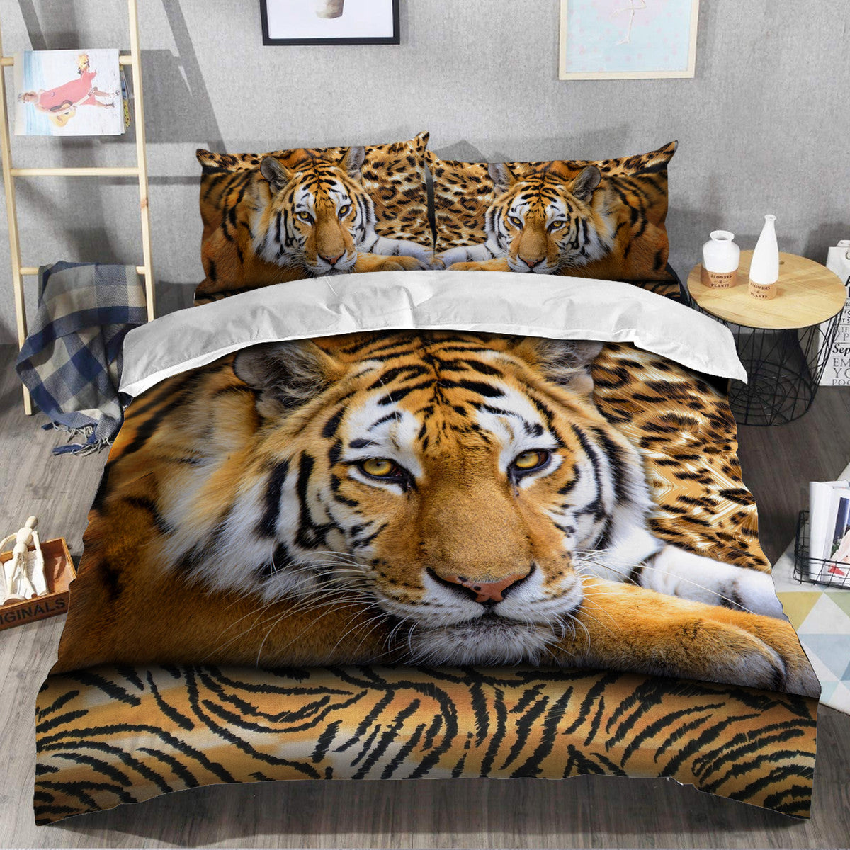 Cool Tiger Q8 All Over Printed Bedding Set Q260911