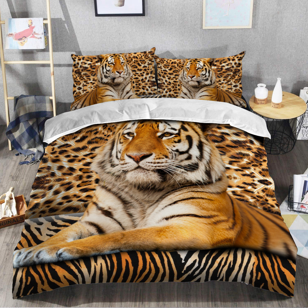 Cool Tiger S8 All Over Printed Bedding Set S260908