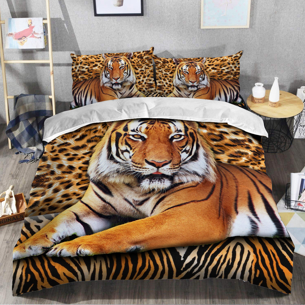 Cool Tiger S9 All Over Printed Bedding Set S031005