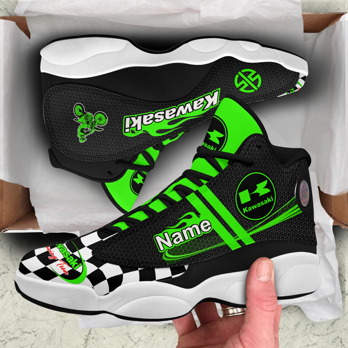 Personalized Kw Q3 AJD13 Custom Sneaker Q121004