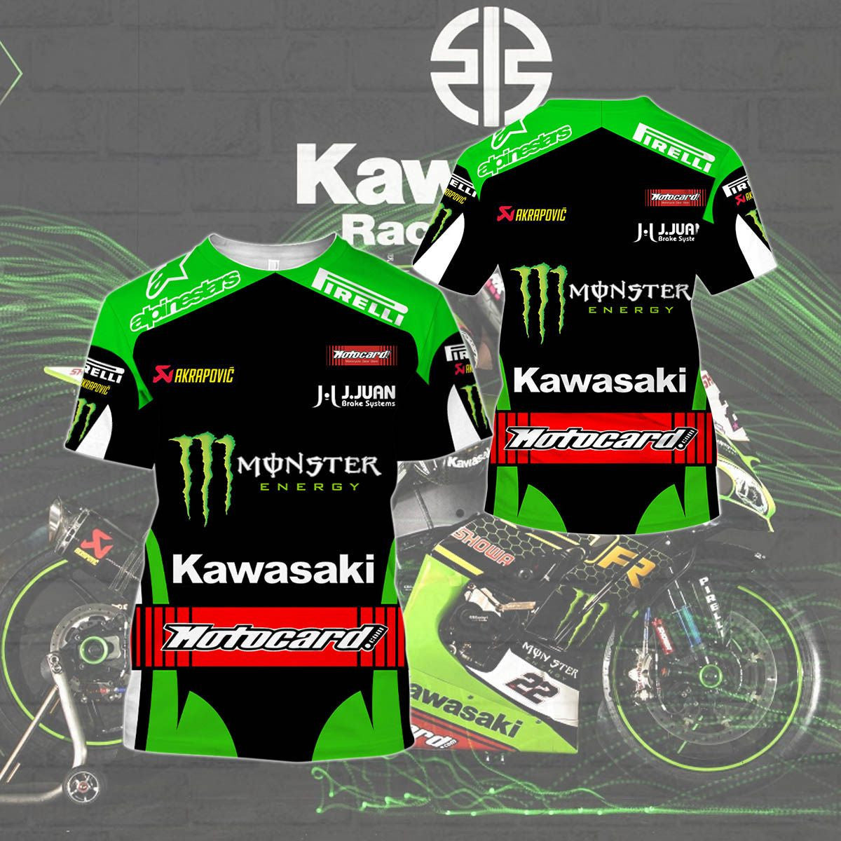 Personalized Name Kw Racing All Over Printed Unisex Shirt