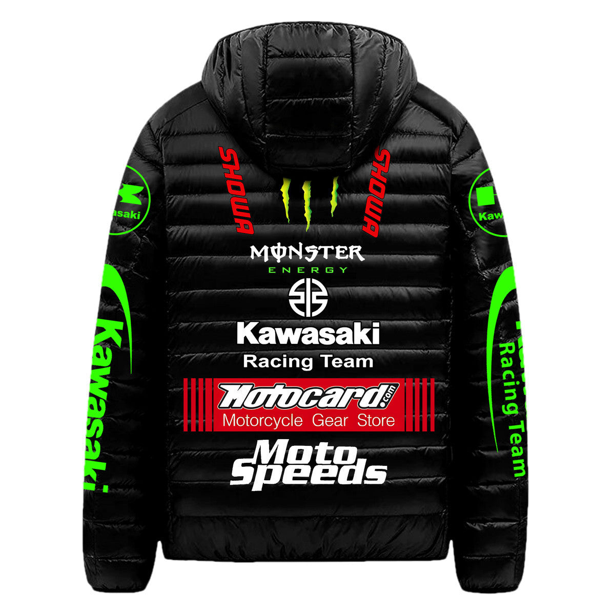 Personalized Kw Racing Team Q2 Puffer Sideline Down Jacket Q021109