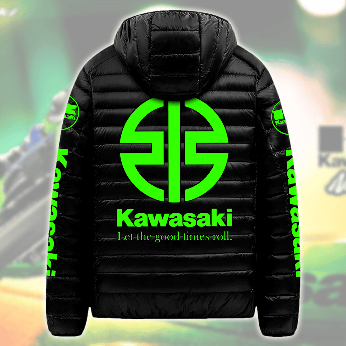 Personalized Kw Puffer Sideline Down Jacket S021107