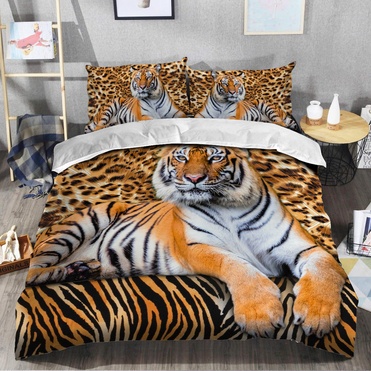 Cool Tiger S12 All Over Printed Bedding Set S121208