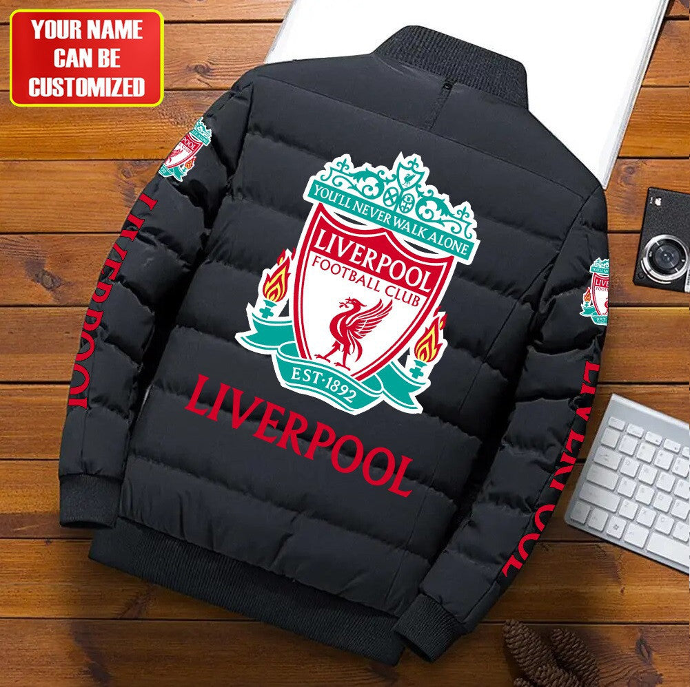 Personalized Liverpool Puffer Jacket V2 S250111