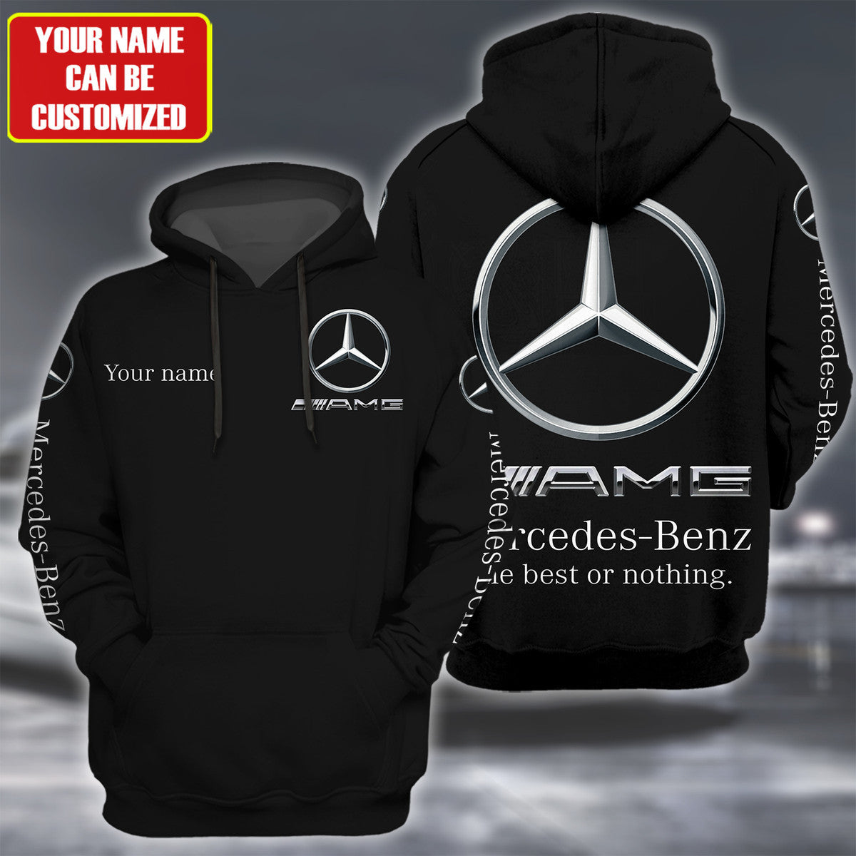 Personalized Merc AMG Fleece 3D All Over Printed Unisex Shirt S270101