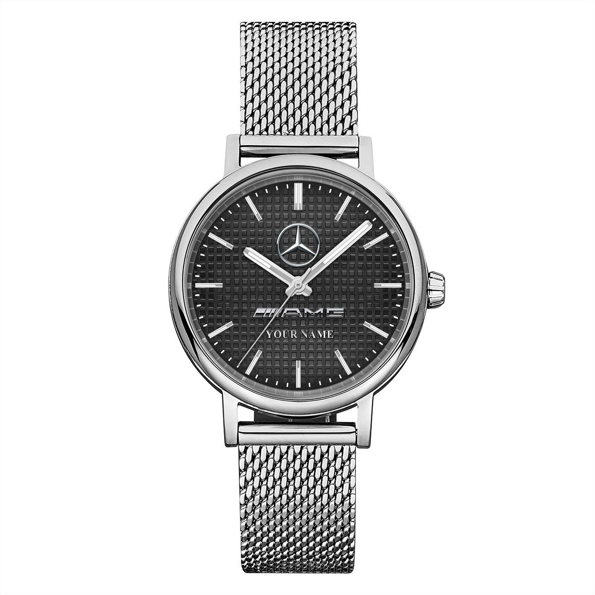 Personalized Merc AMG Stainless Steel Watch Men Women Q140303