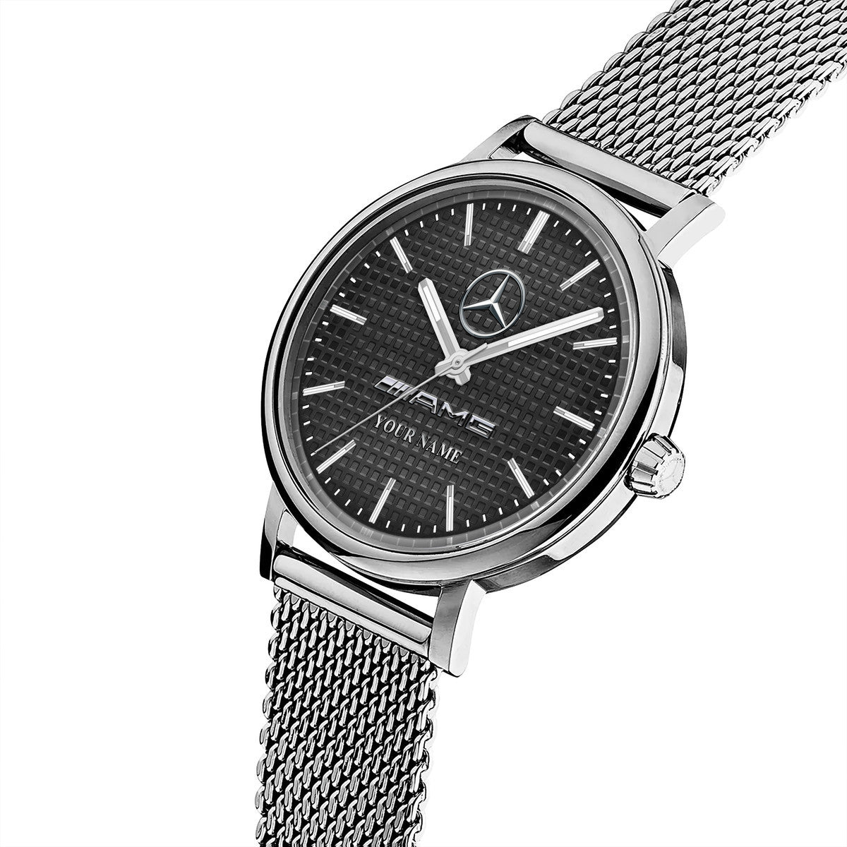 Personalized Merc AMG Stainless Steel Watch Men Women Q140303