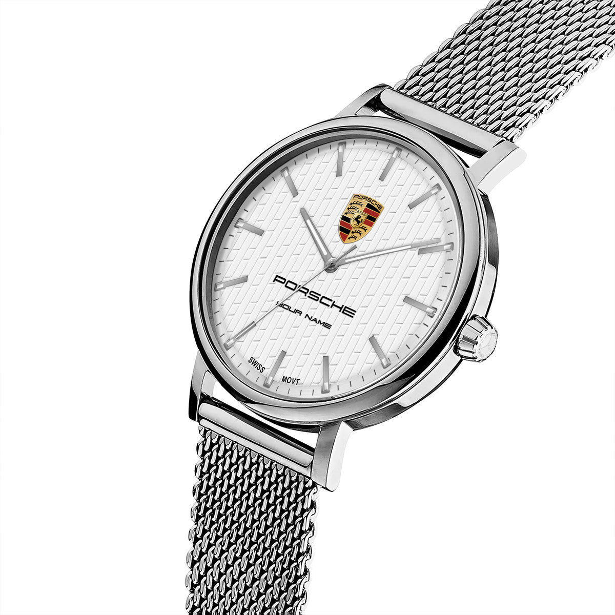 Personalized Pors Stainless Steel Watch Men Women P130301