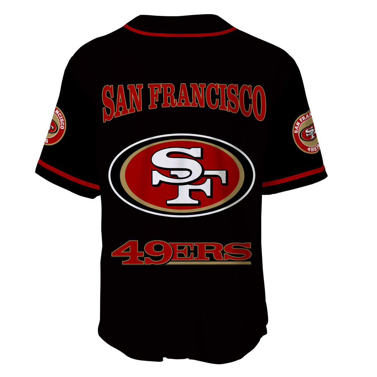 Personalized SF49 - Baseball Jersey Shirt 3D S270301