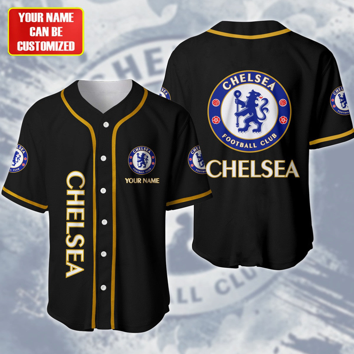 Personalized Chelsea - Baseball Jersey Shirt 3D S120408