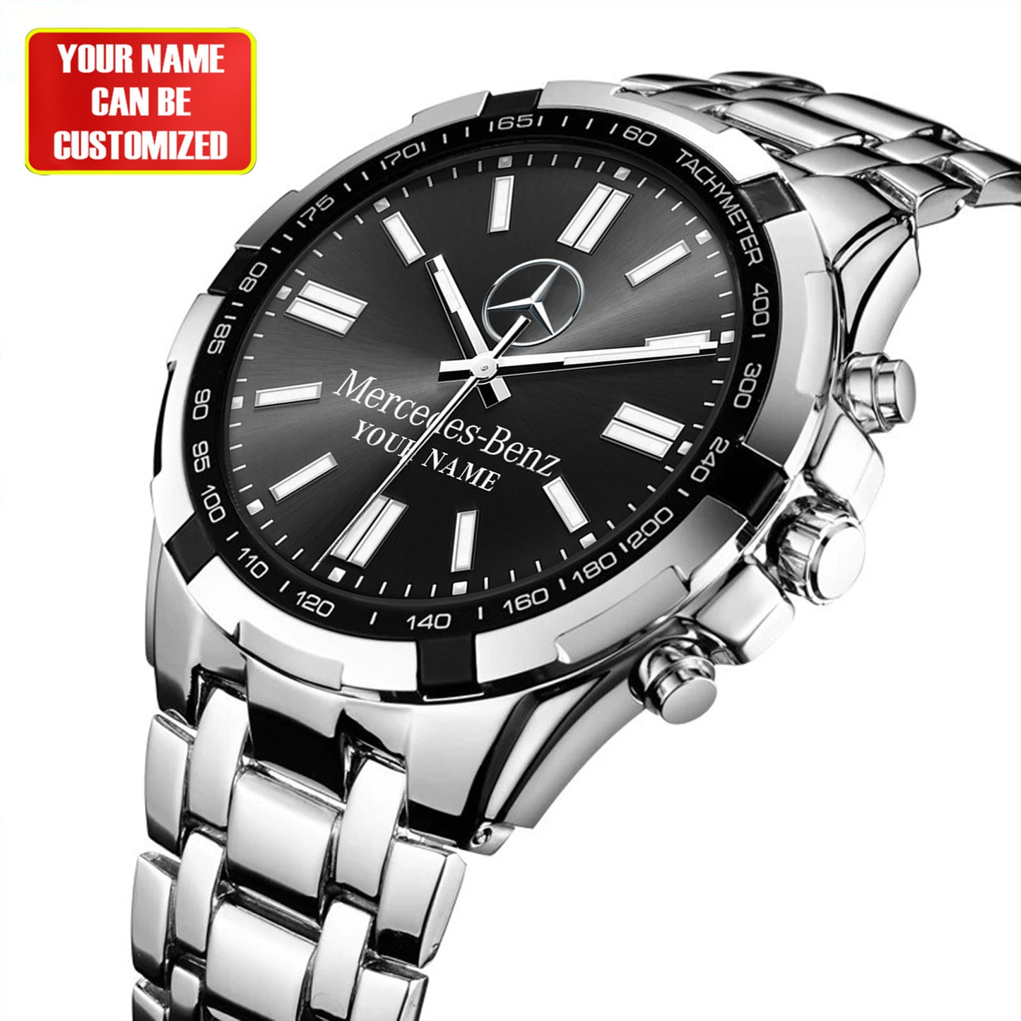 Personalized Merc Alloy Men Quartz Watch P160404