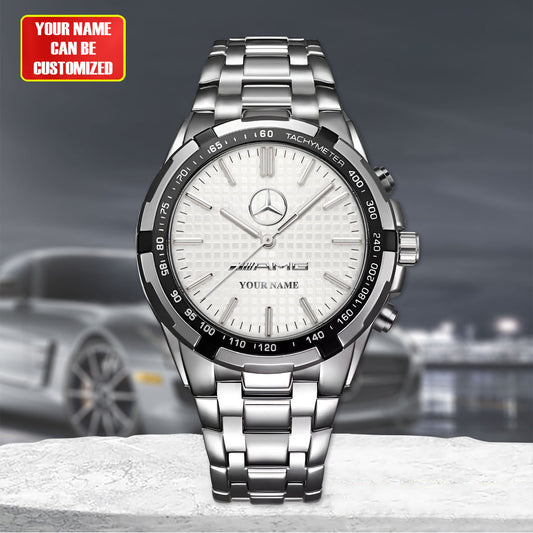 Personalized Merc AMG Luxury Alloy Men Quartz Watch Q160407