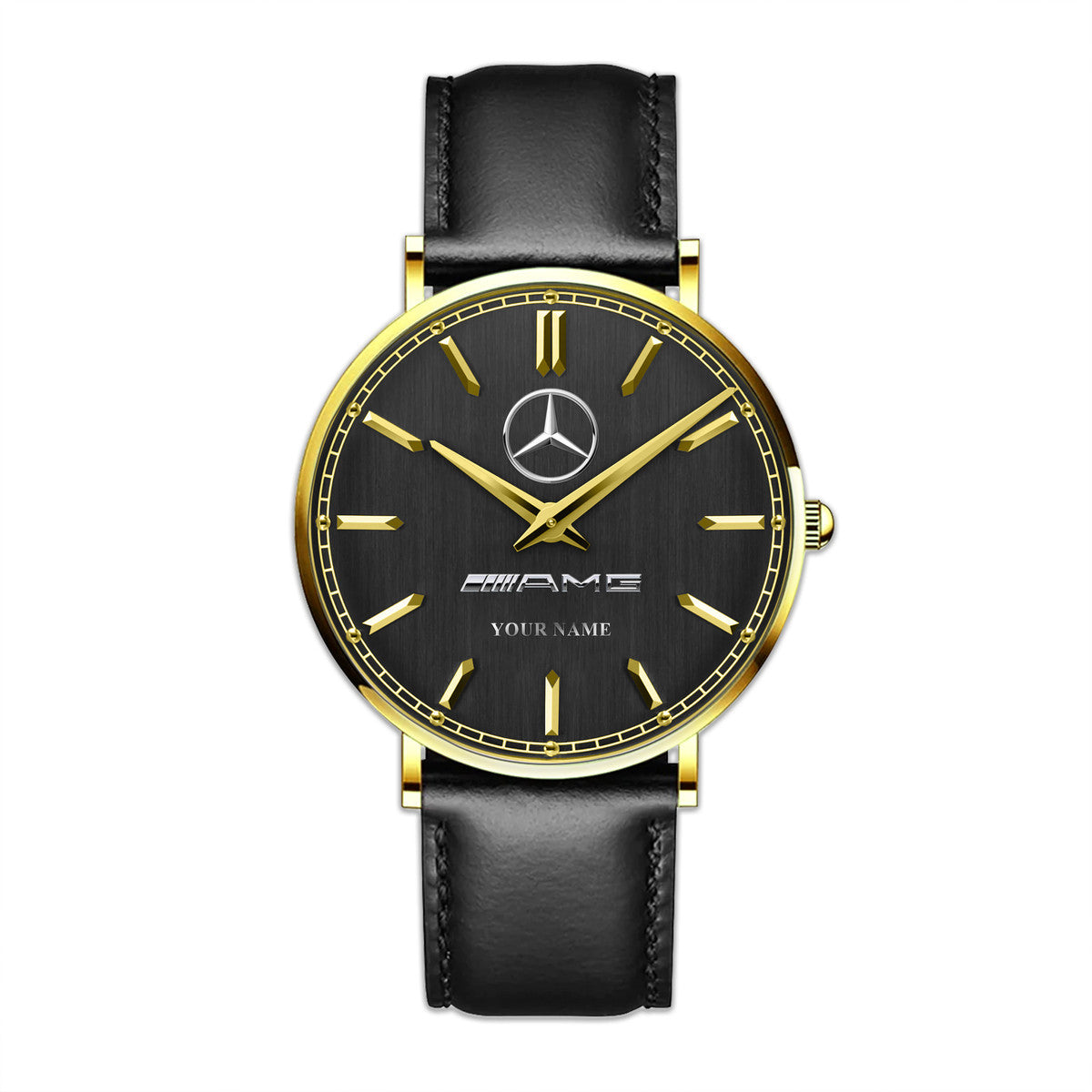 Personalized Merc - AMG V2 Luxury Quartz Leather Watch QB220401