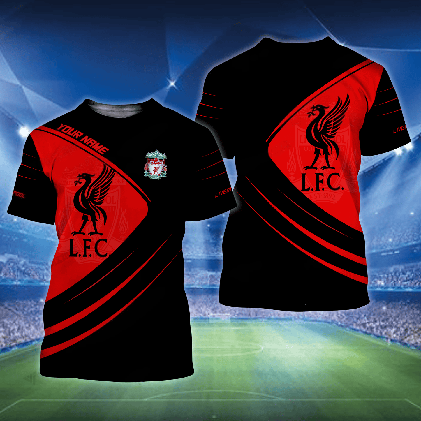 Personalized Liverpool F.C 3D Full Printing Set , Liverpool F.C Shirt , Liverpool F.C Shirt , Hoodie , Short , Polo , hawaii , ...