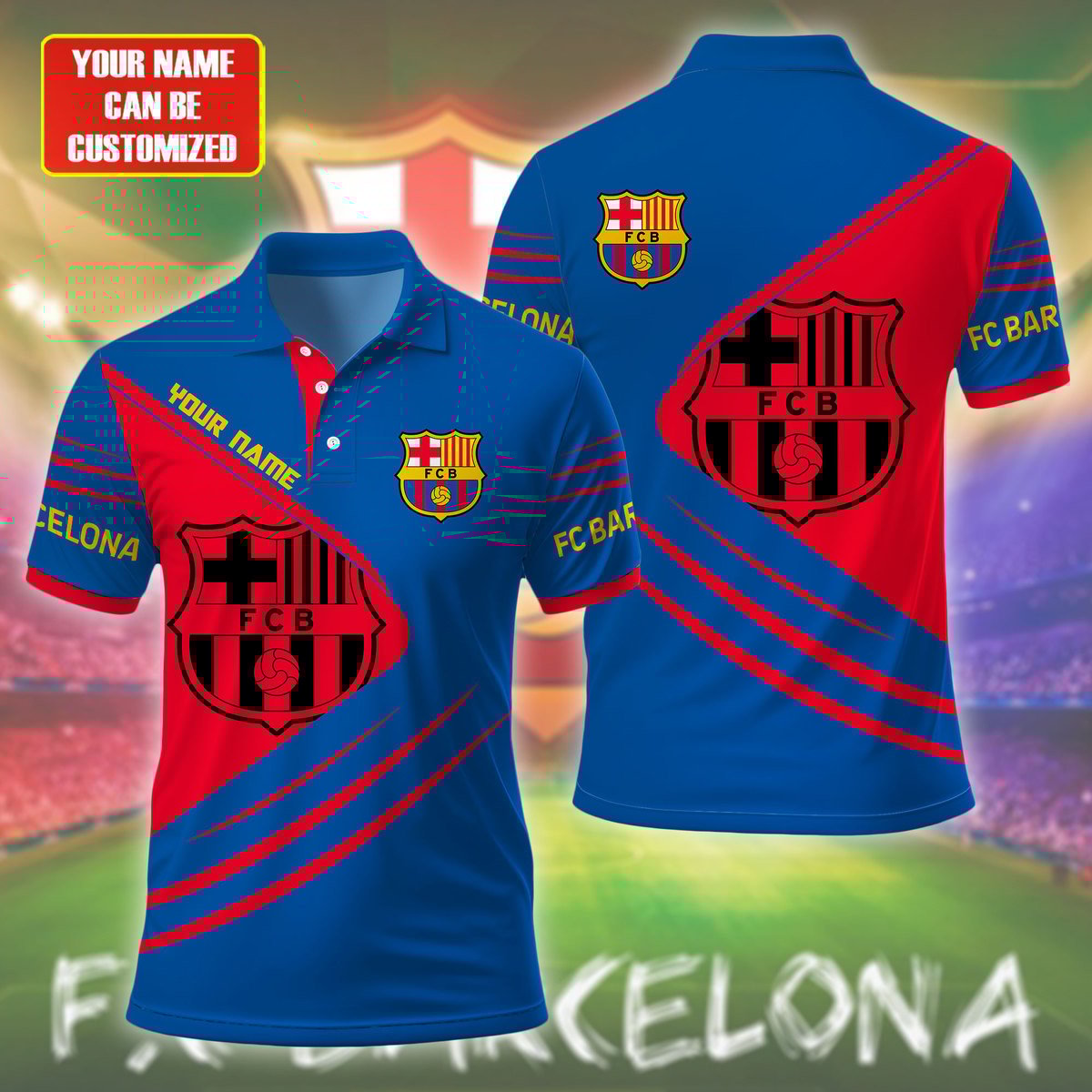Personalized Barça V2 3D Full Printing Set , Barça Shirt , Barça Set , Hoodie , Short , Polo , hawaii , ... Q140801