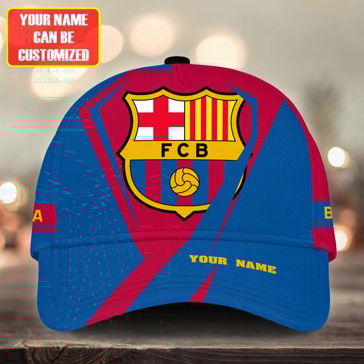 Personalized Name Barca Classic Cap Q140802