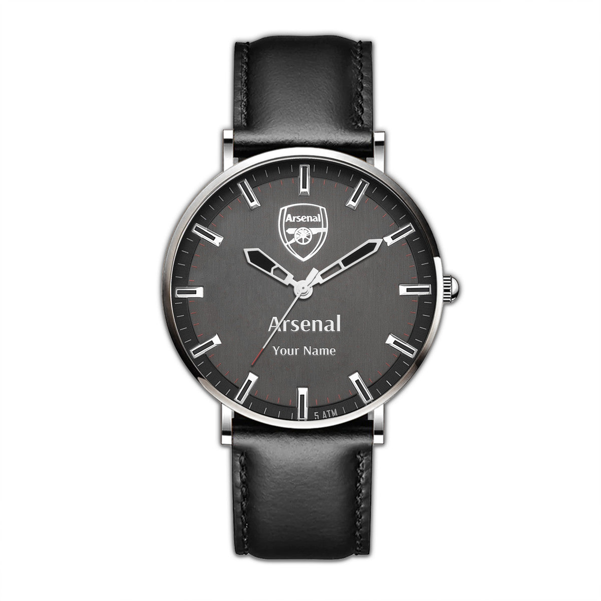 Personalized Arsenal Quartz Leather Watch QB130801