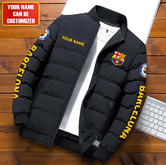 Personalized Barça Puffer Jacket Q170802