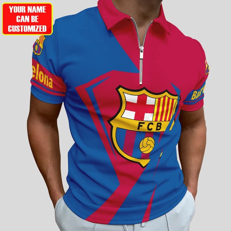 Personalized Barça 3D Full Printing Set , Barça Shirt ,Barça Shirt , Zipper Polo, Hoodie , Short ,Polo ,hawaii , ... Q150815