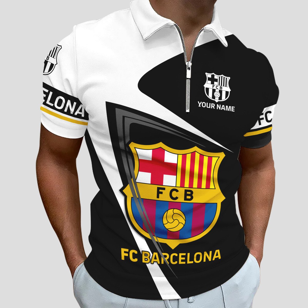 Personalized Barça V5 3D Full Printing Set , Barça Shirt , Barça Set , Hoodie , Short , Polo , hawaii , ... Q170805