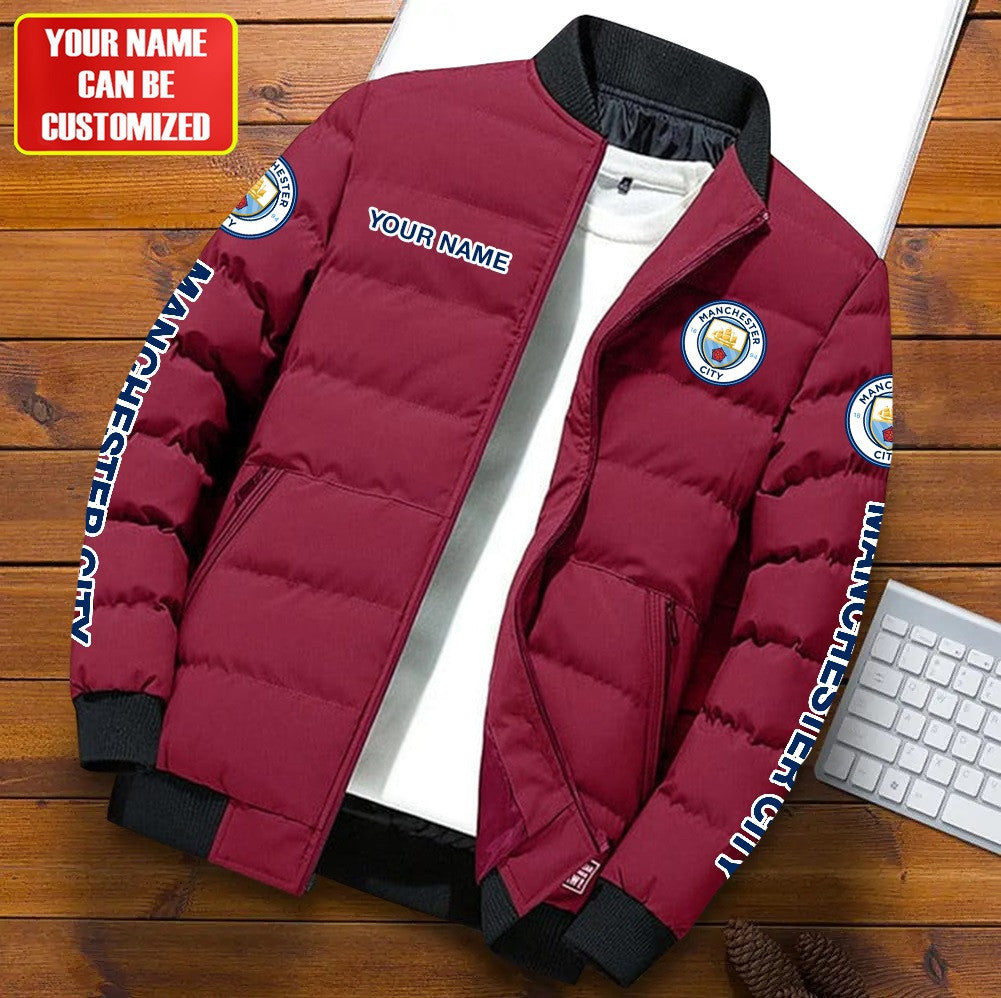 Personalized Manchester City Puffer Jacket V2 S210808