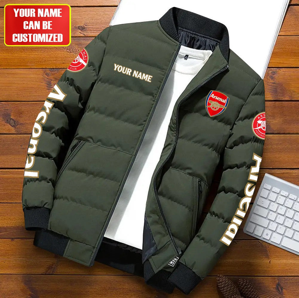 Personalized Arsenal Puffer Jacket Q220803