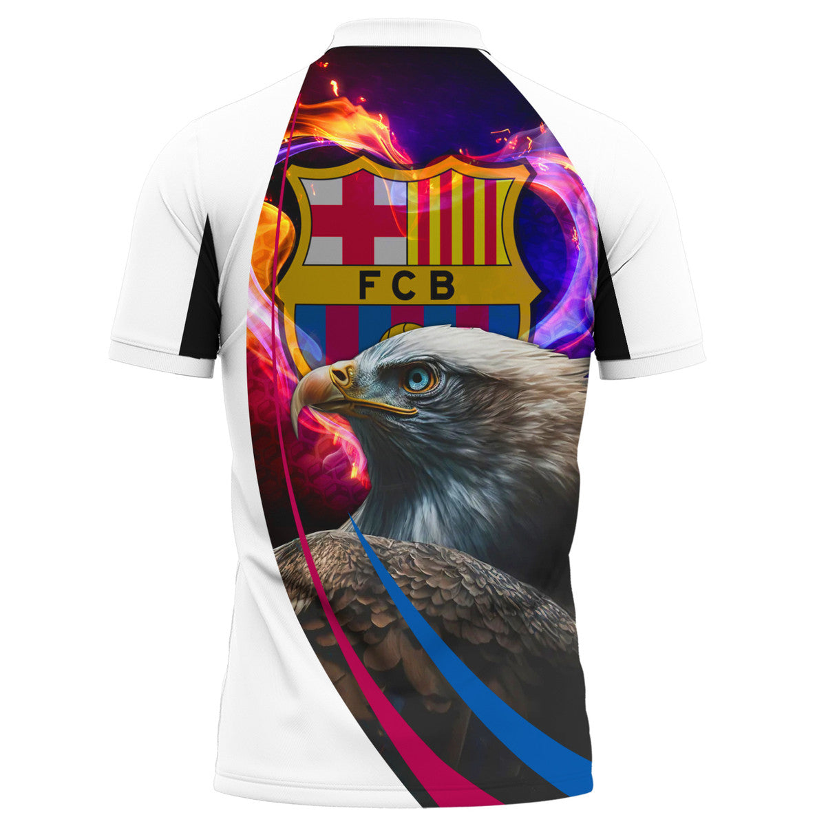 Personalized Barça Eagle 3D Full Printing Set , Barça Shirt , Barça Set , Hoodie , Short , Polo , hawaii , ... Q210803